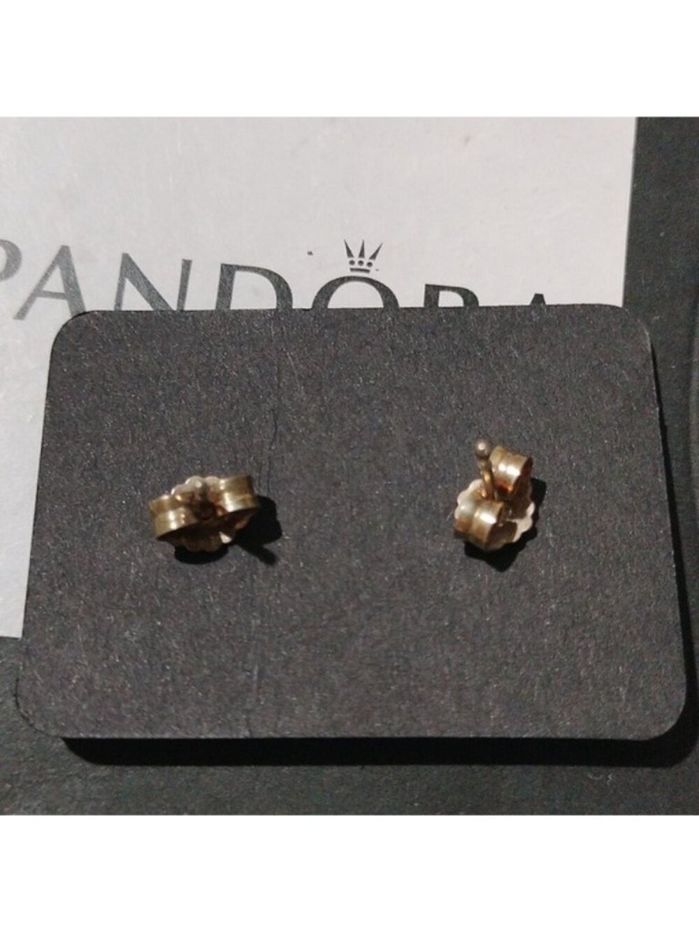 Pandora Sterling Silver Blooming Dahlia Flower Stud Earrings 290678nbp - Picture 3 of 4